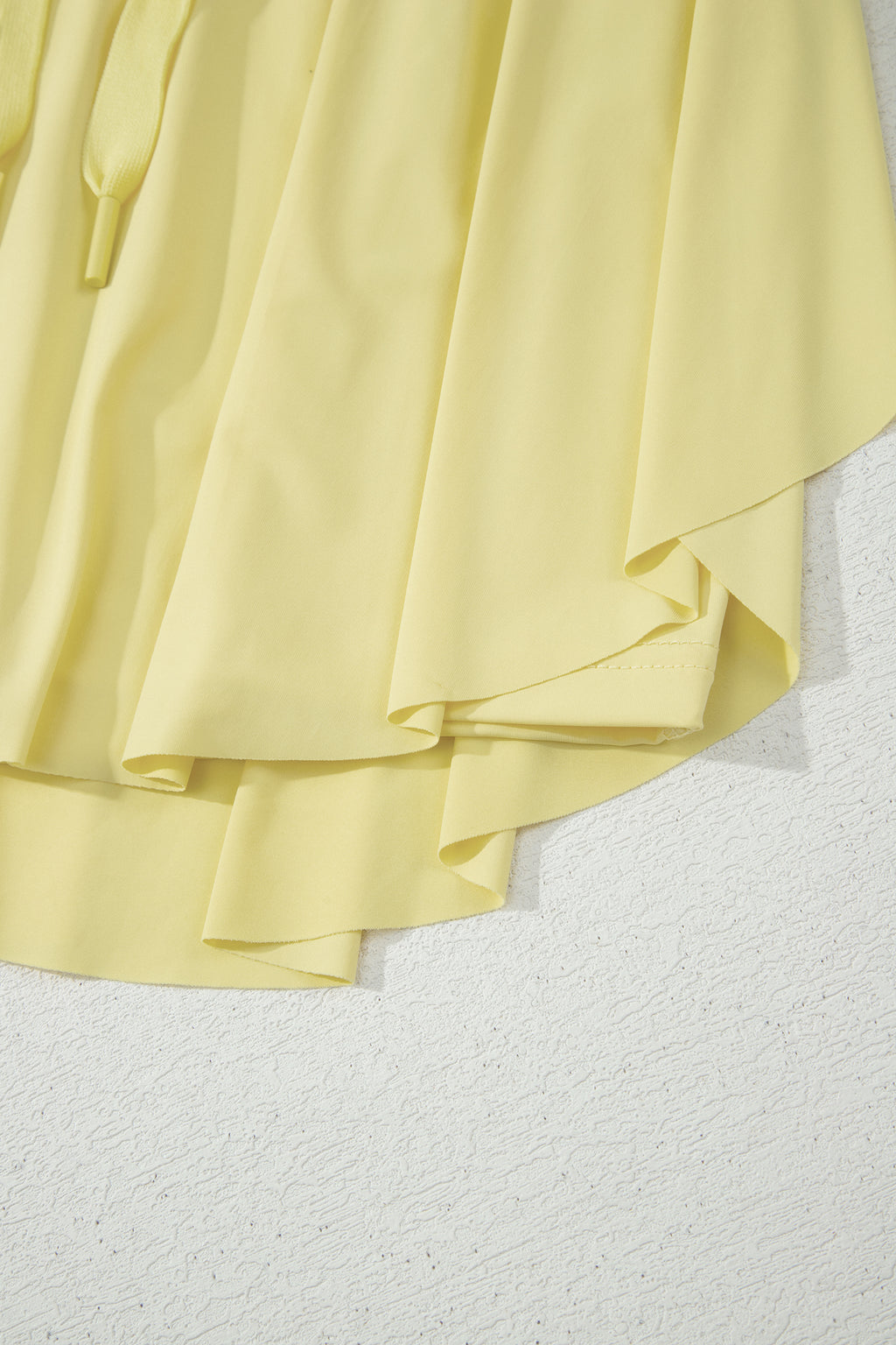 Sky Blue Drawstring Elastic Waistband Lined Tennis Skorts